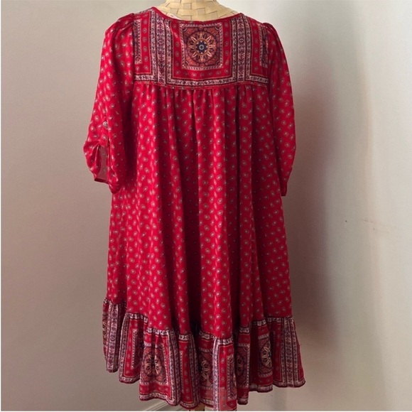Free People Penny Lane Boho Mini Dress - Picture 8 of 9